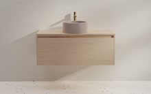 Load image into Gallery viewer, Plywood wall hung vanity

